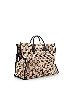Gucci Shopping Tote GG Wool Large (view 2)