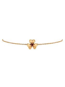 Van Cleef & Arpels Frivole Bracelet 18K Rose Gold with Ruby Mini (view 1)