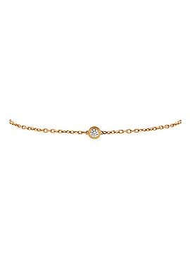 Cartier D'Amour Bracelet 18K Rose Gold and Diamond Small (view 1)