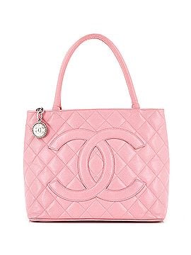 Chanel Medallion Tote Quilted Caviar (view 1)
