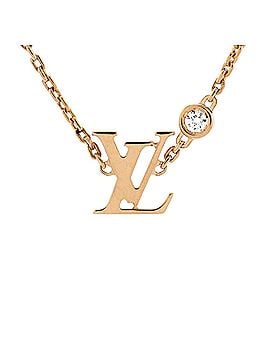 Louis Vuitton Idylle Blossom Diamond Pendant Necklace 18K Rose Gold (view 1)
