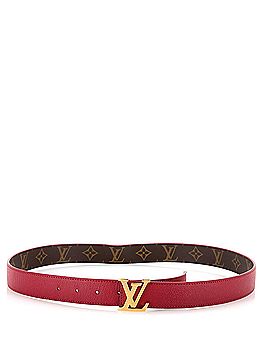 Louis Vuitton LV Initiales Reversible Belt Monogram Canvas and Leather Medium (view 2)