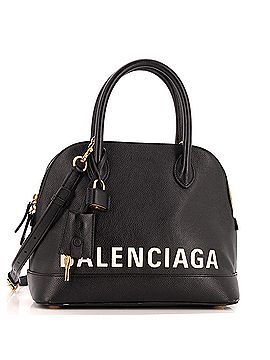 Balenciaga Logo Ville Bag Leather Small (view 1)