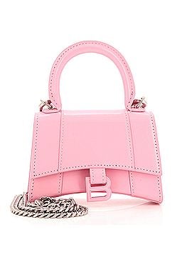 Balenciaga Hourglass Chain Top Handle Bag Leather Mini (view 1)