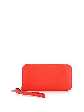 Hermès Azap Zip Around Wristlet Wallet with Lucky Strap Epsom Large (view 1)