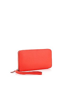 Hermès Azap Zip Around Wristlet Wallet with Lucky Strap Epsom Large (view 2)
