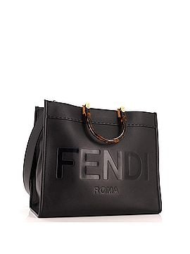 Fendi Sunshine Shopper Tote Leather Medium (view 2)
