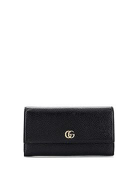 Gucci GG Marmont Continental Flap Wallet Leather (view 1)