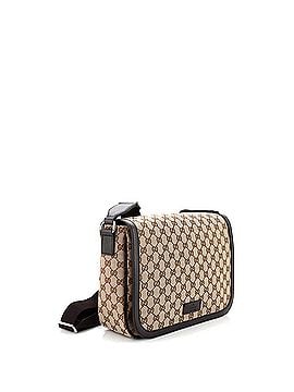 Gucci Flap Messenger Bag (Outlet) GG Canvas Large (view 2)