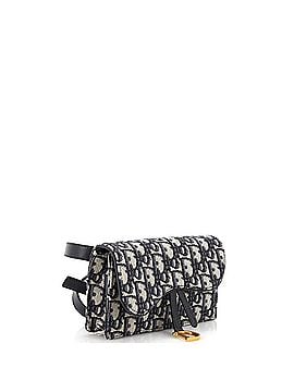 Christian Dior Saddle Rectangular Belt Bag Oblique Canvas (view 2)