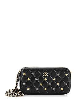 Chanel 18K Charms Wallet on Chain Quilted Lambskin (view 1)