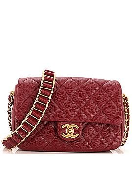 Chanel Chain Soul Flap Bag Quilted Caviar Medium (view 1)