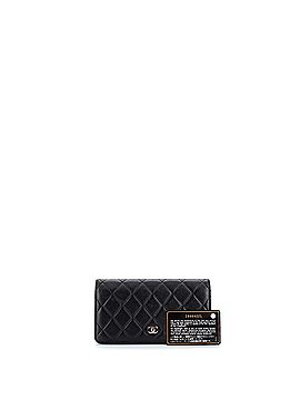 Chanel L-Yen Wallet Quilted Lambskin Long (view 2)