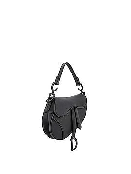 Christian Dior Ultra Matte Saddle Handbag Leather Mini (view 2)