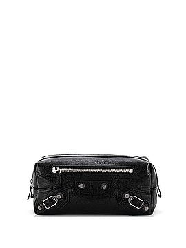 Balenciaga Le Cagole Giant Studs Toiletry Pouch Leather (view 1)