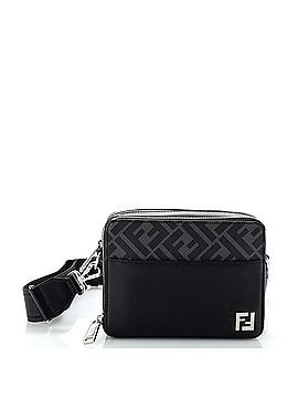 Fendi Front Pocket Camera Bag Zucca Coated Canvas and Leather (view 1)