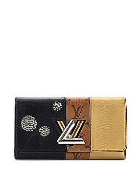 Louis Vuitton Twist Wallet Limited Edition Studded Reverse Monogram Canvas and Leather (view 1)