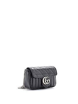 Gucci GG Marmont Flap Bag Mixed Matelasse Leather Super Mini (view 2)