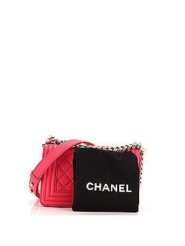 Chanel Boy Flap Bag Quilted Caviar Small (view 2)