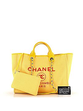 Chanel Deauville Tote Mixed Fibers Medium (view 2)