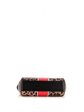 Dolce & Gabbana Miss Sicily Bag Leopard Graffiti Printed Leather Small (view 2)