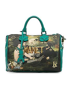 Louis Vuitton x Jeff Koons Masters Collection Manet Speedy 30 (view 1)