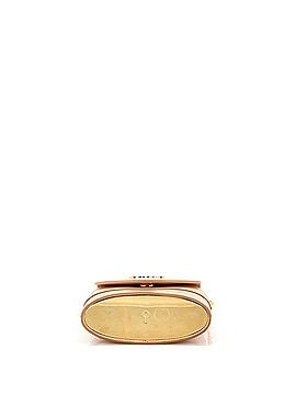 Chloé Aby Lock Bag Lizard Embossed Leather Small (view 2)