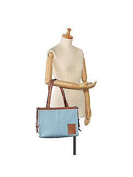 Loewe Small Canvas Cushion Tote (view 2)