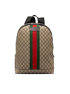 Gucci GG Supreme Web Backpack (view 1)