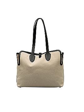 Burberry Soft Belt Canvas Tote Bag (view 2)