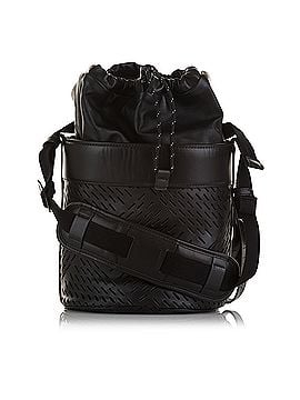 Bottega Veneta Perforated Leather Messenger Bag (view 1)
