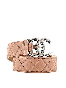 Chanel CC Belt Quilted Lambskin Wide (view 1)