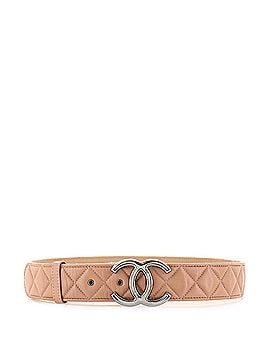 Chanel CC Belt Quilted Lambskin Wide (view 2)