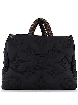 Louis Vuitton Pillow OnTheGo Tote Monogram Quilted Econyl Nylon GM (view 1)
