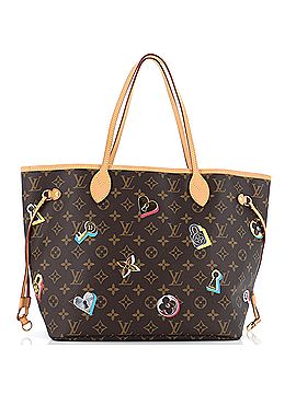 Louis Vuitton Neverfull NM Tote Limited Edition Love Lock Monogram Canvas MM (view 1)