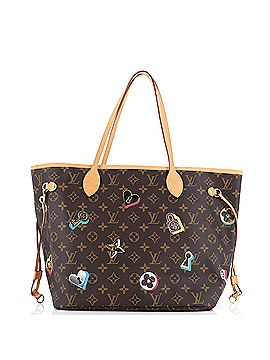 Louis Vuitton Neverfull NM Tote Limited Edition Love Lock Monogram Canvas MM (view 2)