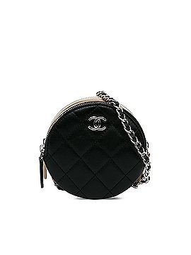 Chanel CC Round Triple Zip Crossbody Bag (view 1)