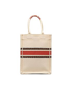 Dior Fleurs Bibliques Embroidery Vertical Book Tote (view 2)
