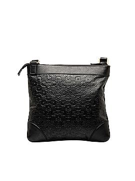 Gucci Embossed Leather Horsebit Crossbody Bag (view 2)