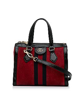 Gucci Ophidia Suede Satchel (view 1)