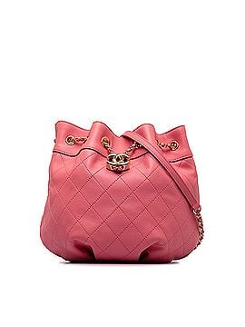 Chanel Small Quilted Calfskin Bucket Bag (view 1)