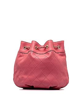 Chanel Small Quilted Calfskin Bucket Bag (view 2)