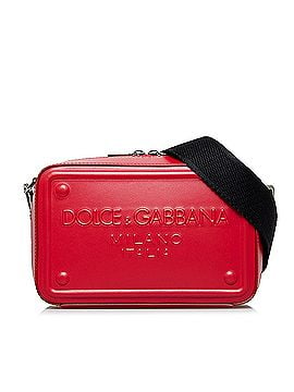 Dolce & Gabbana Embossed Logo Crossbody Bag (view 1)