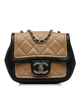 Chanel Mini Square Graphic Flap Crossbody Bag (view 1)