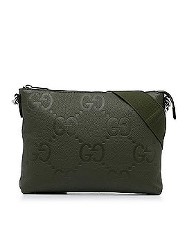 Gucci Medium Jumbo GG Embossed Messenger Bag (view 1)