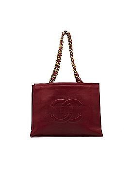 Chanel CC Lambskin Tote Bag (view 1)