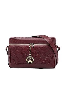 Chanel Large Quilted Caviar Zip Box Bag (view 1)