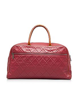 Chanel Quilted Caviar Grand Logo Duffle Bag (view 2)