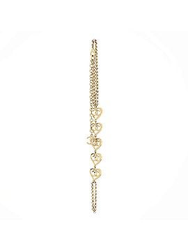 Chanel Coco In Love Heart CC Link Chain Bracelet Metal (view 2)