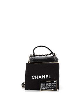 Chanel CC Top Handle Vanity Case with Chain Quilted Lambskin Small (view 2)